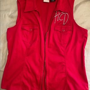 Red HD Riding Vest
